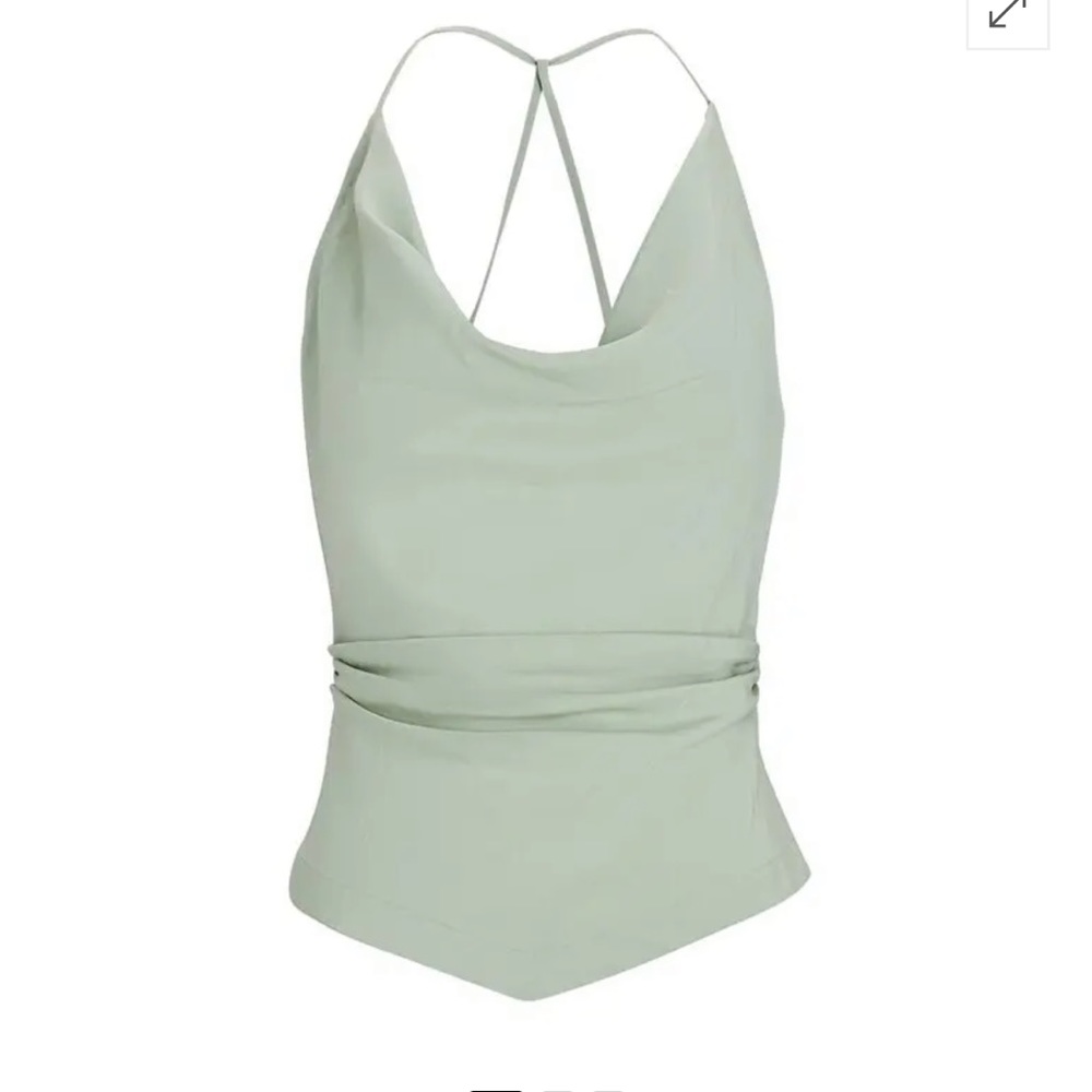NWT Intermix Green Strappy Tank in Size 2